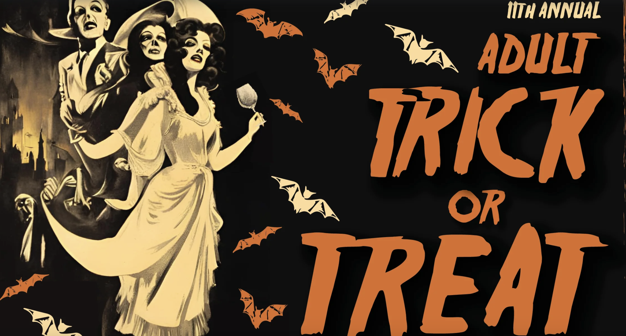 费城近郊成人版万圣节不给糖就捣乱活动